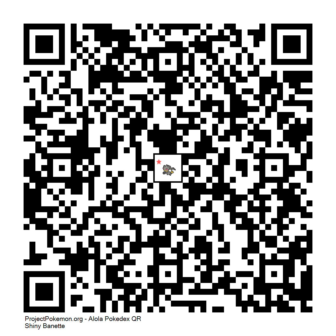 Cdigo QR de Banette variocolor